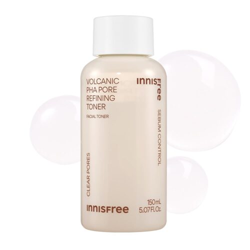 nnisfree Volcanic PHA Toner, Korean Skincare with AHA & BHA